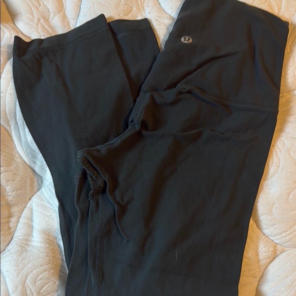 Lululemon Athletica Black Cropped Performance Pants